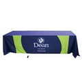 Dye Sublimated Poplin Convertible Table Throw (Front Panel Print)
